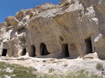 Noticia Diario de Teruel: Unas cuevas andalusíes con mil años de historia a pocos metros del centro de Villalba Baja