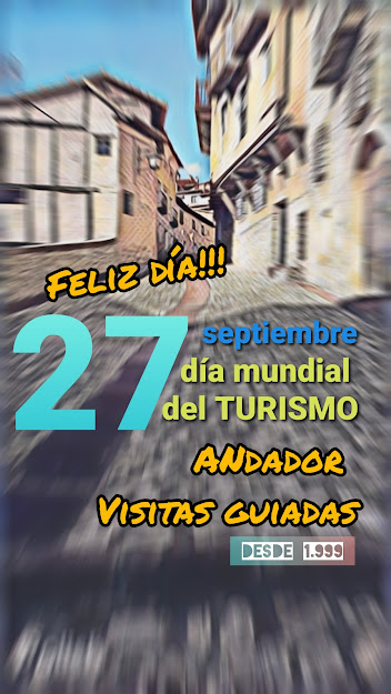 #FelizDíaMundialdeTurismo desde ANDADOR Visitas Guiadas os deseamos un feliz día!